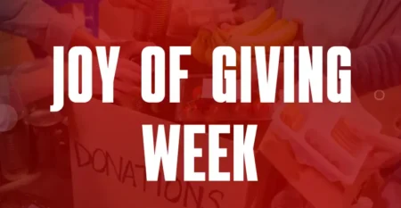 Joy Of Giving Week Joy of Giving Week