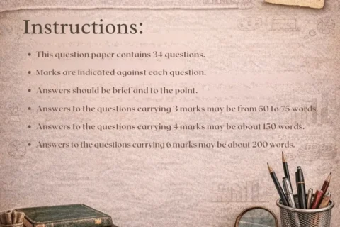 Class XII CBSE Business Studies Practice Question Paper