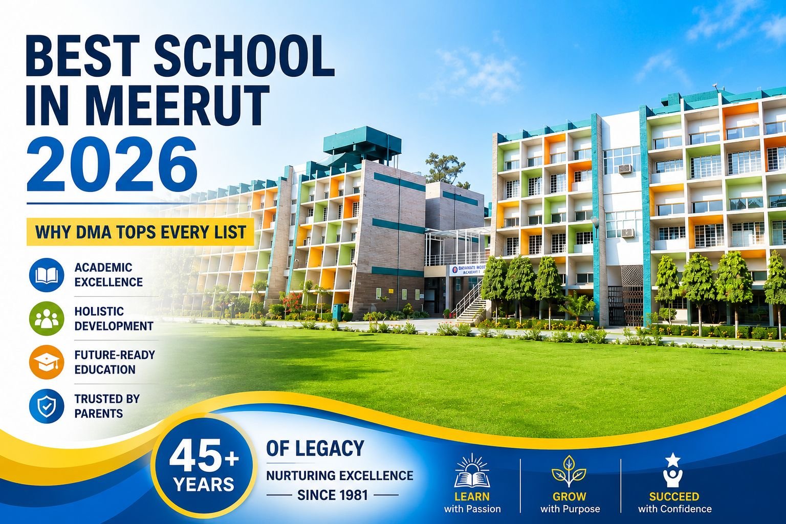 Best School in Meerut 2026 | Why DMA Tops Every List 1 best school in meerut